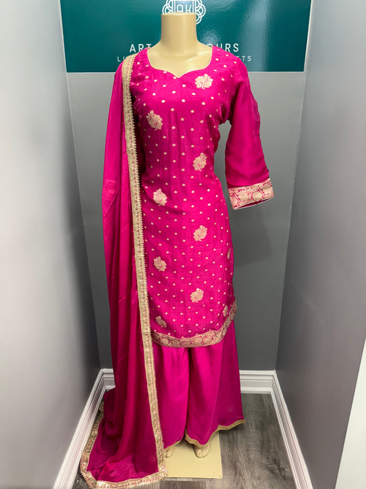 Organza Banarsi Sharara Suit