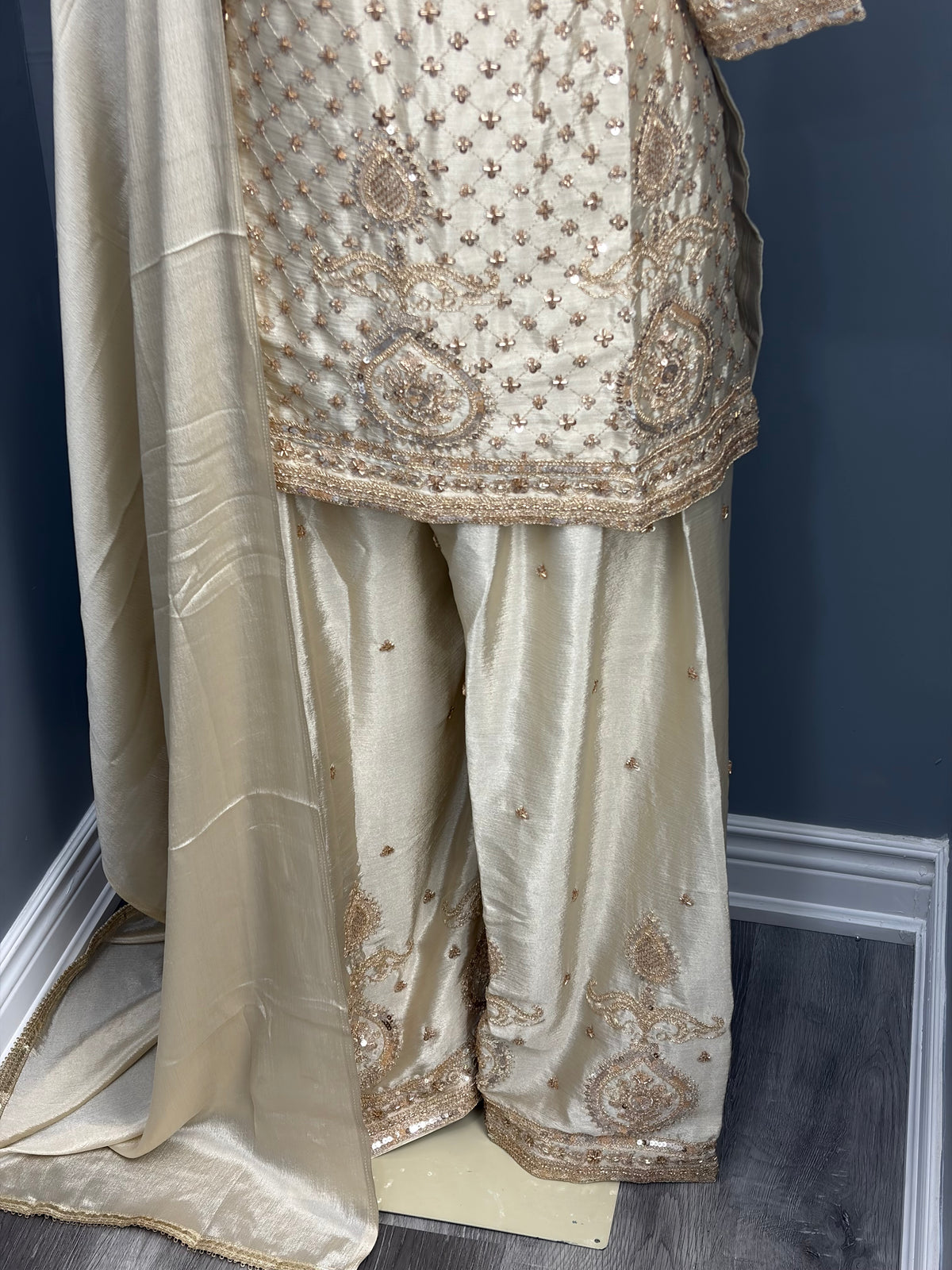 Readymade Sharara Suit- AK5758-0826