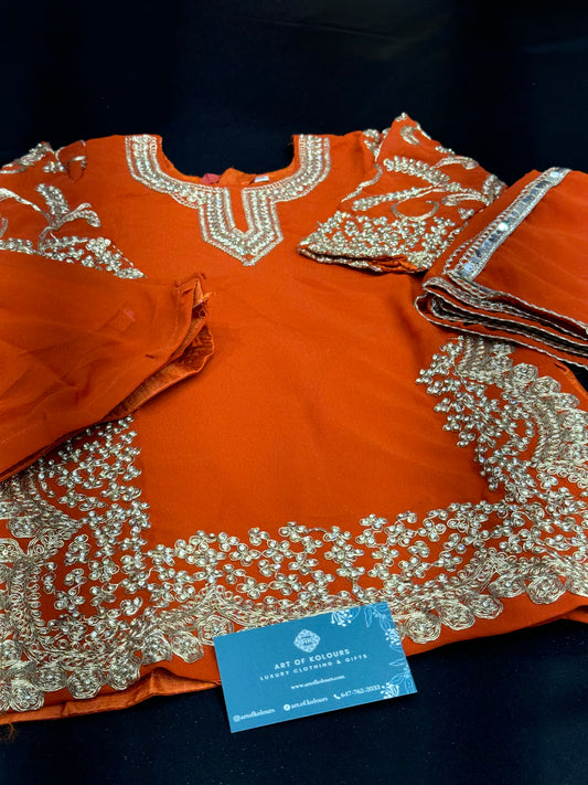 Japleen Kids Gharara Suit