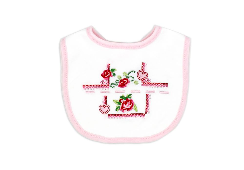 Girls 5 Piece Mesh Bag Set: Cream Floral