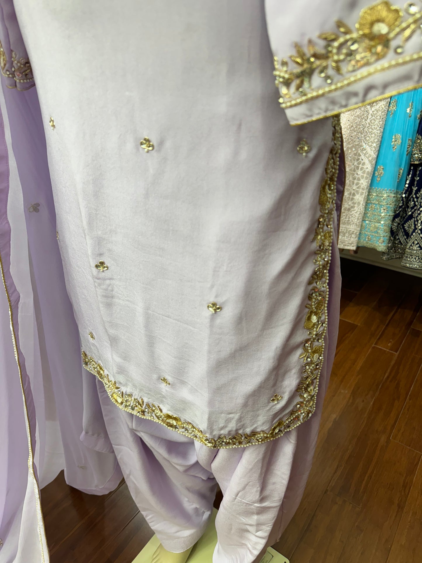 Custom Handwork Salwar Suit