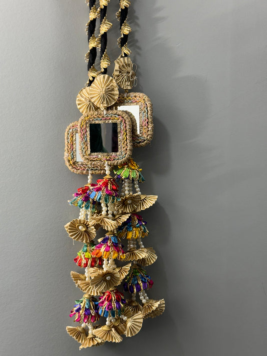 Multi Colour Square Mirror Prandi