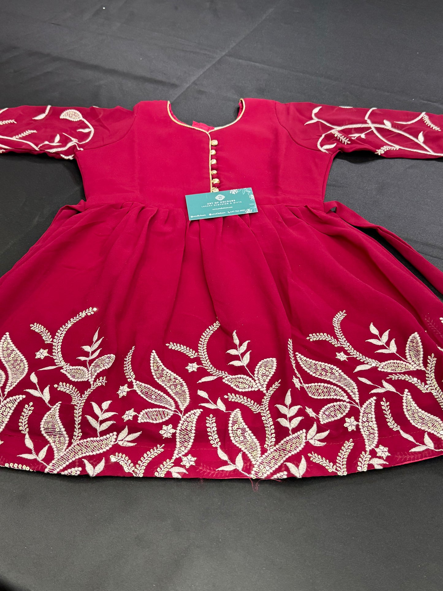 Sukh Kids Anarkali Suit