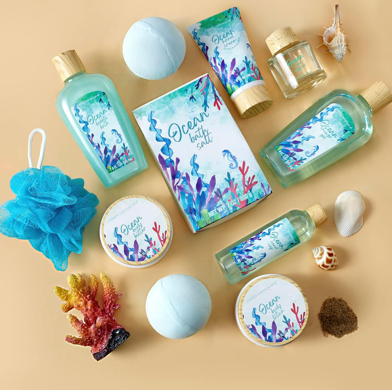 Green Canyon Spa Ocean Mist Gift Set