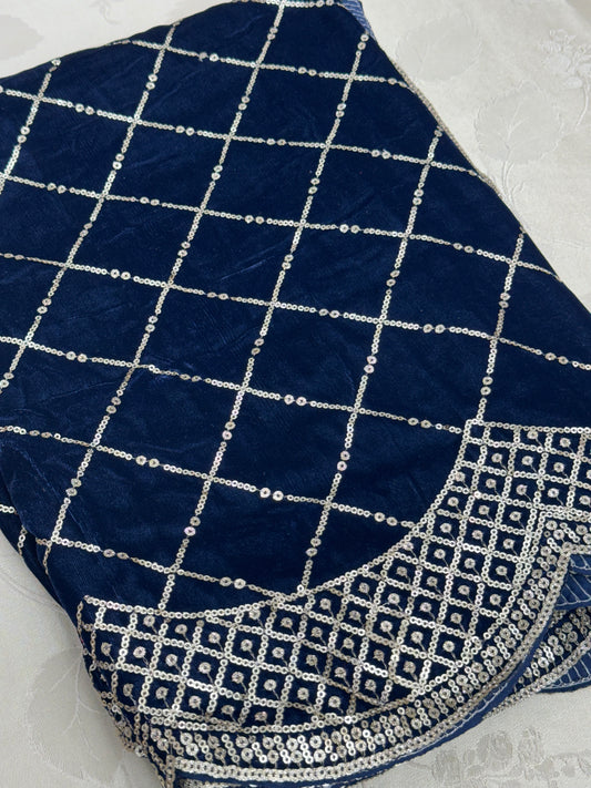 Valentina Velvet Shawl