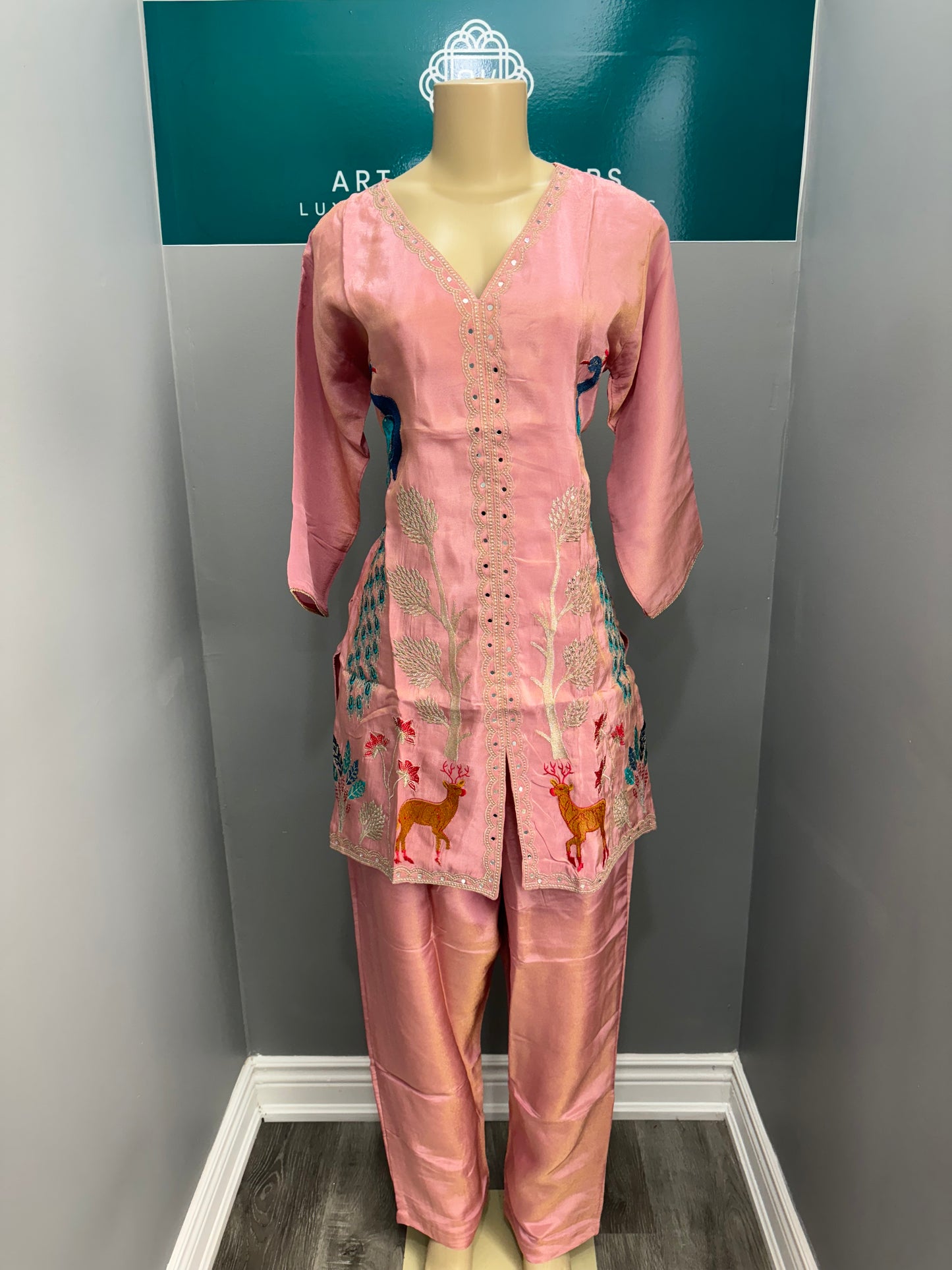 Shimmer Morni Cord Set- AK5153-21