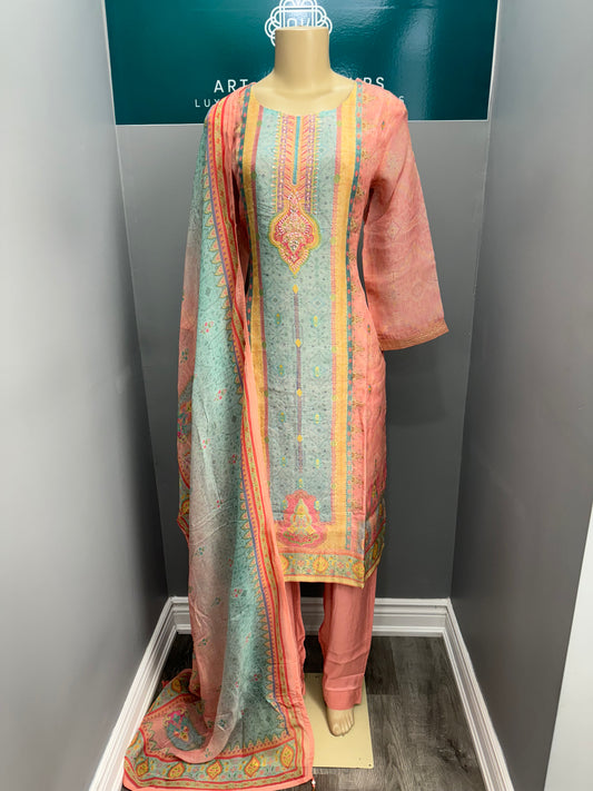 Readymade Pant Suit- AK0606-14