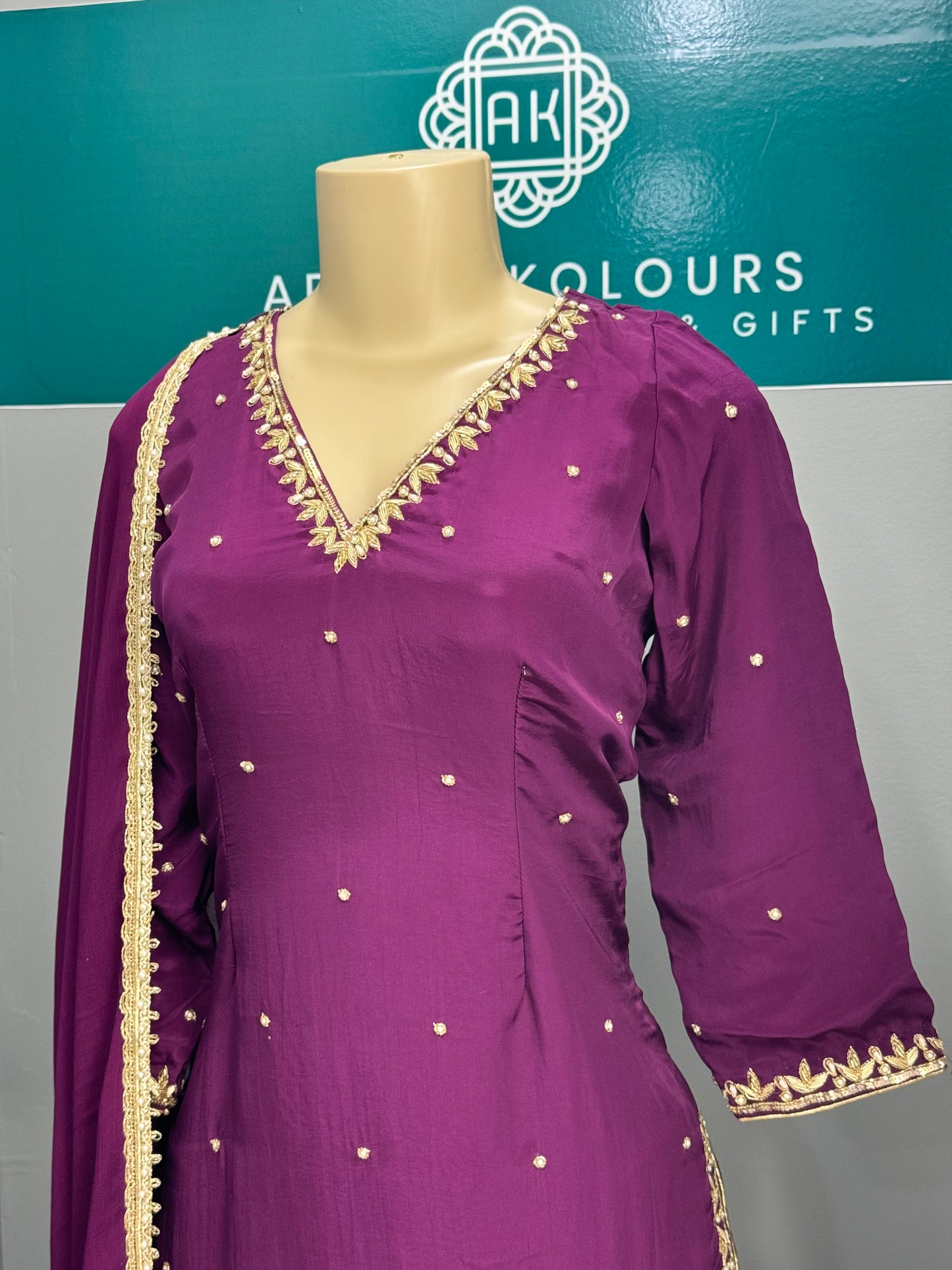 Handwork Salwar Suit- AK30552