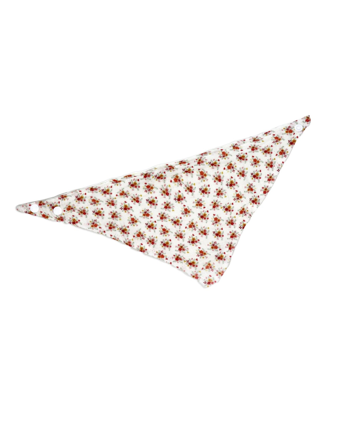 3 pc Bib and Headbands - Flowers