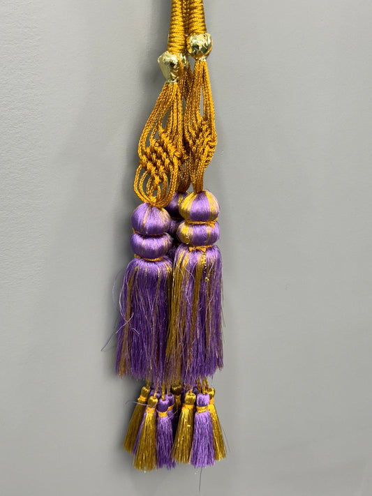 Purple and Gold Double layer Prandi