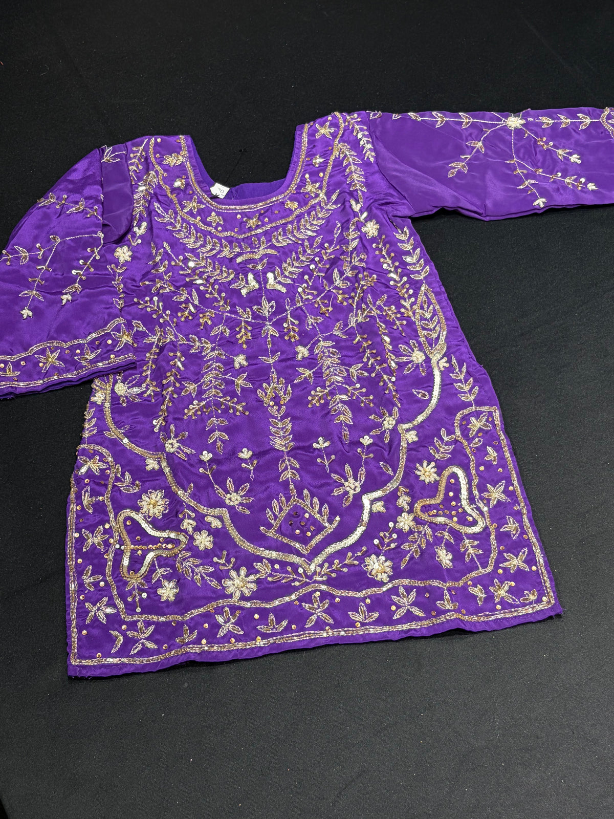 Royal Purple Handwork Salwar Suit