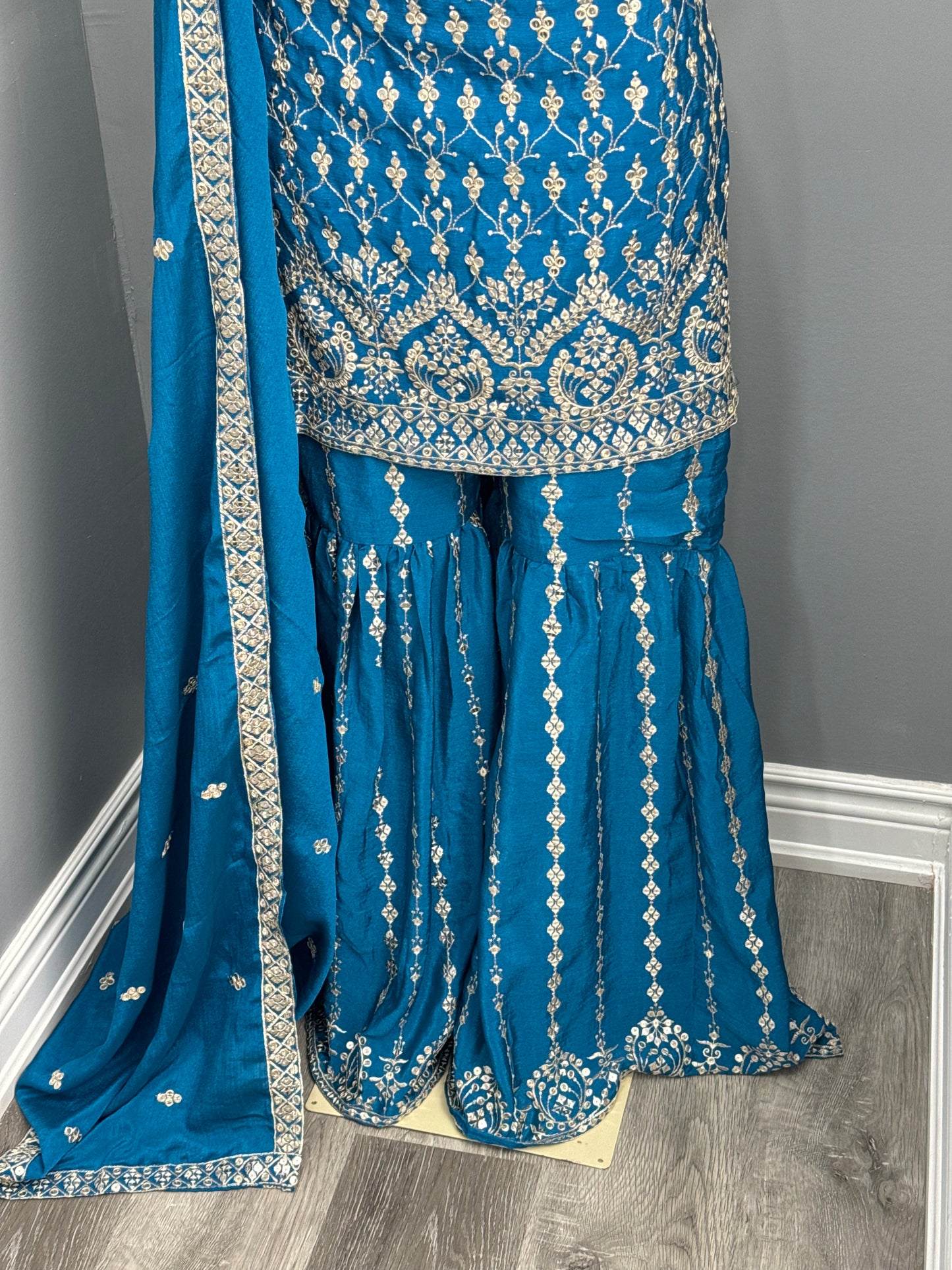 Readymade Gharara Suit- AK4649-38