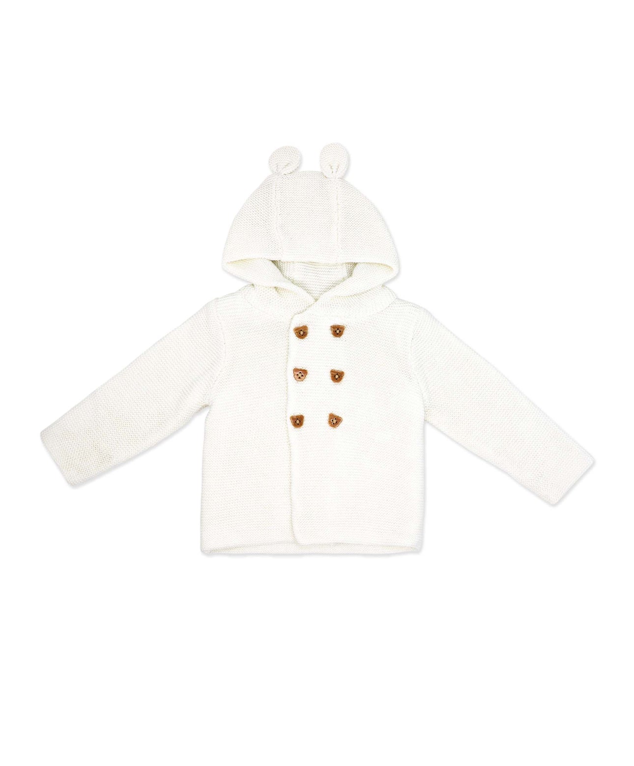 Knit Jacket Set- Ivory