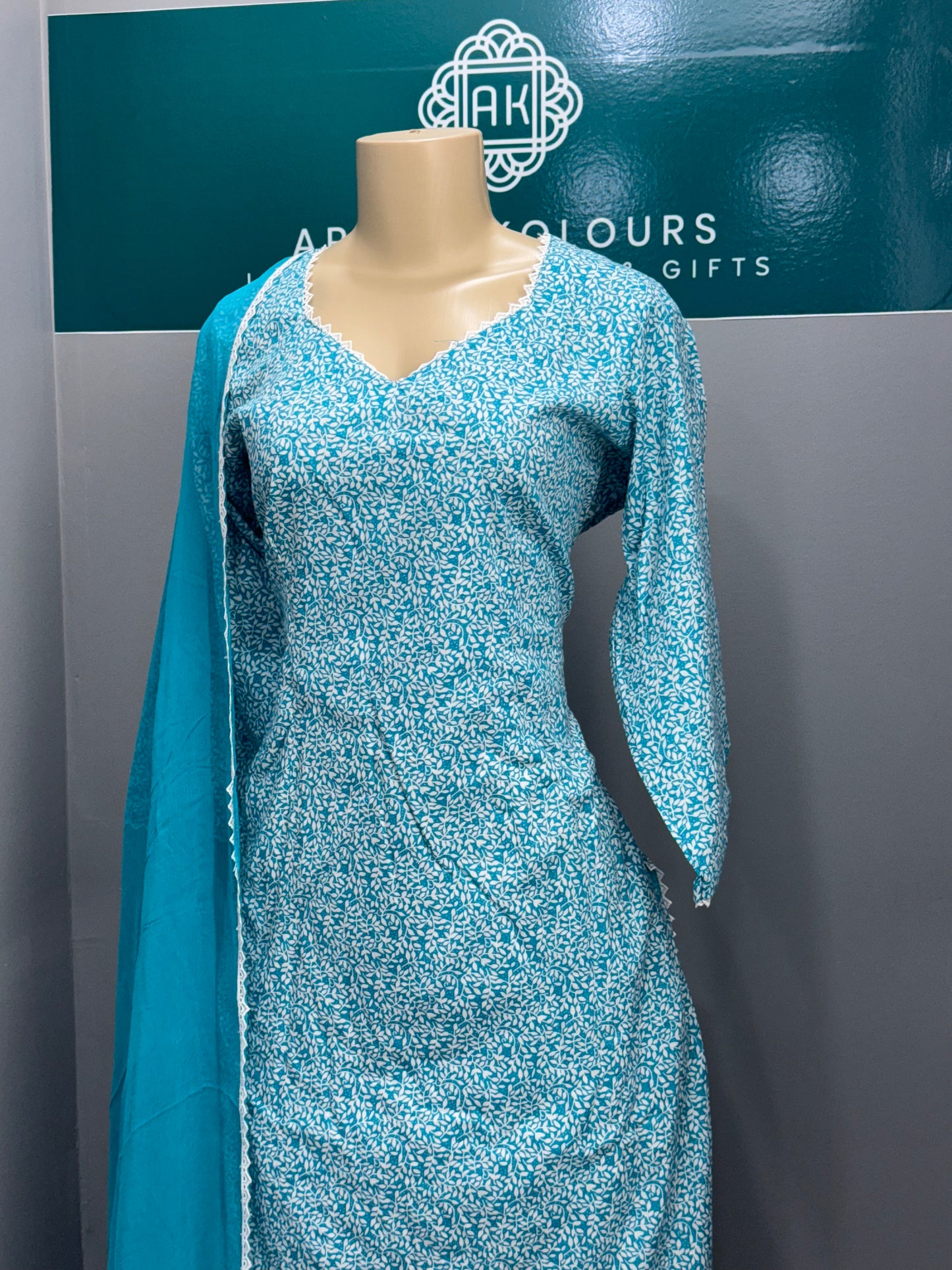 Printed Cotton Salwar Suit