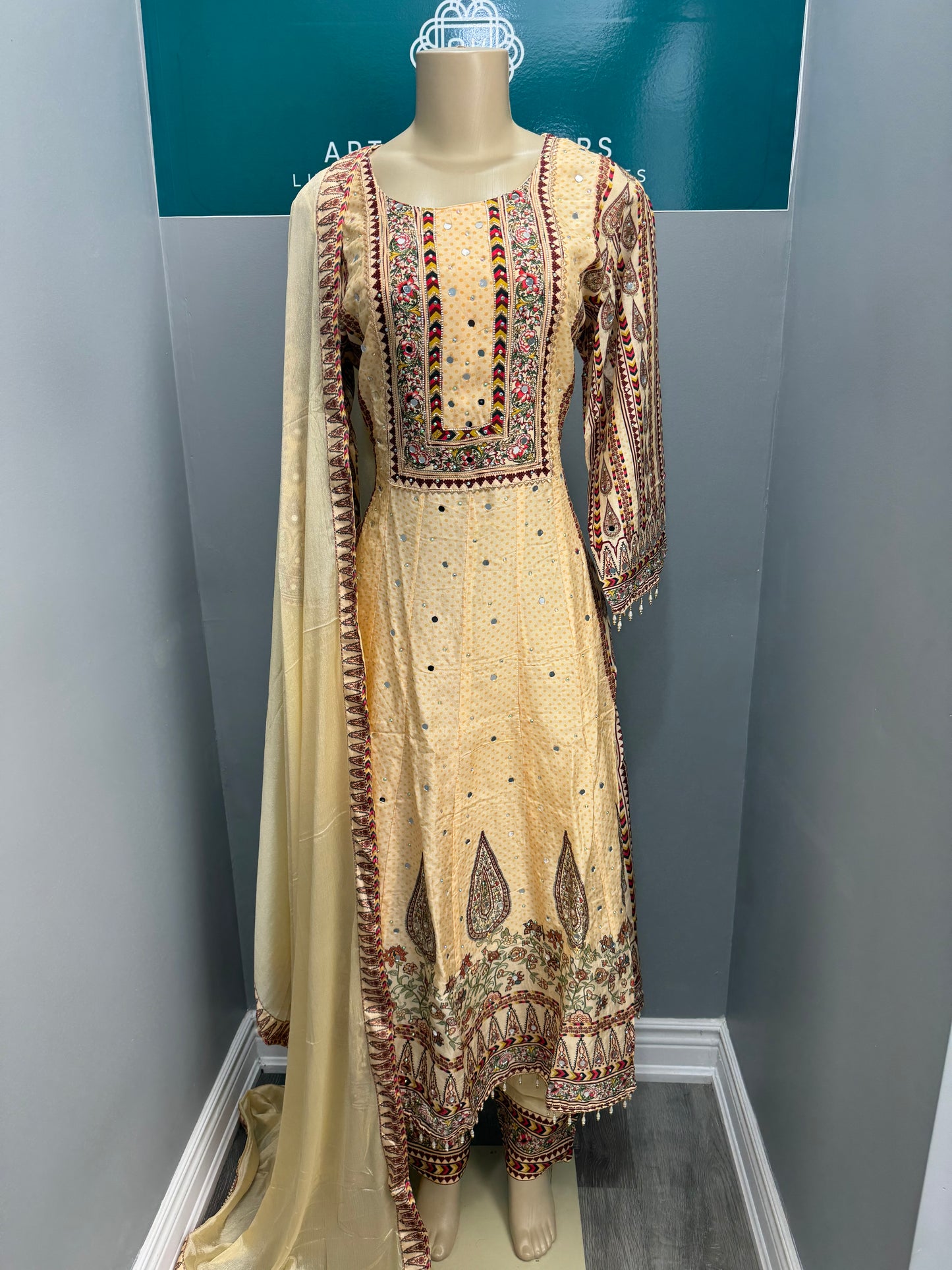 Light Work Anarkali- AK5153-16