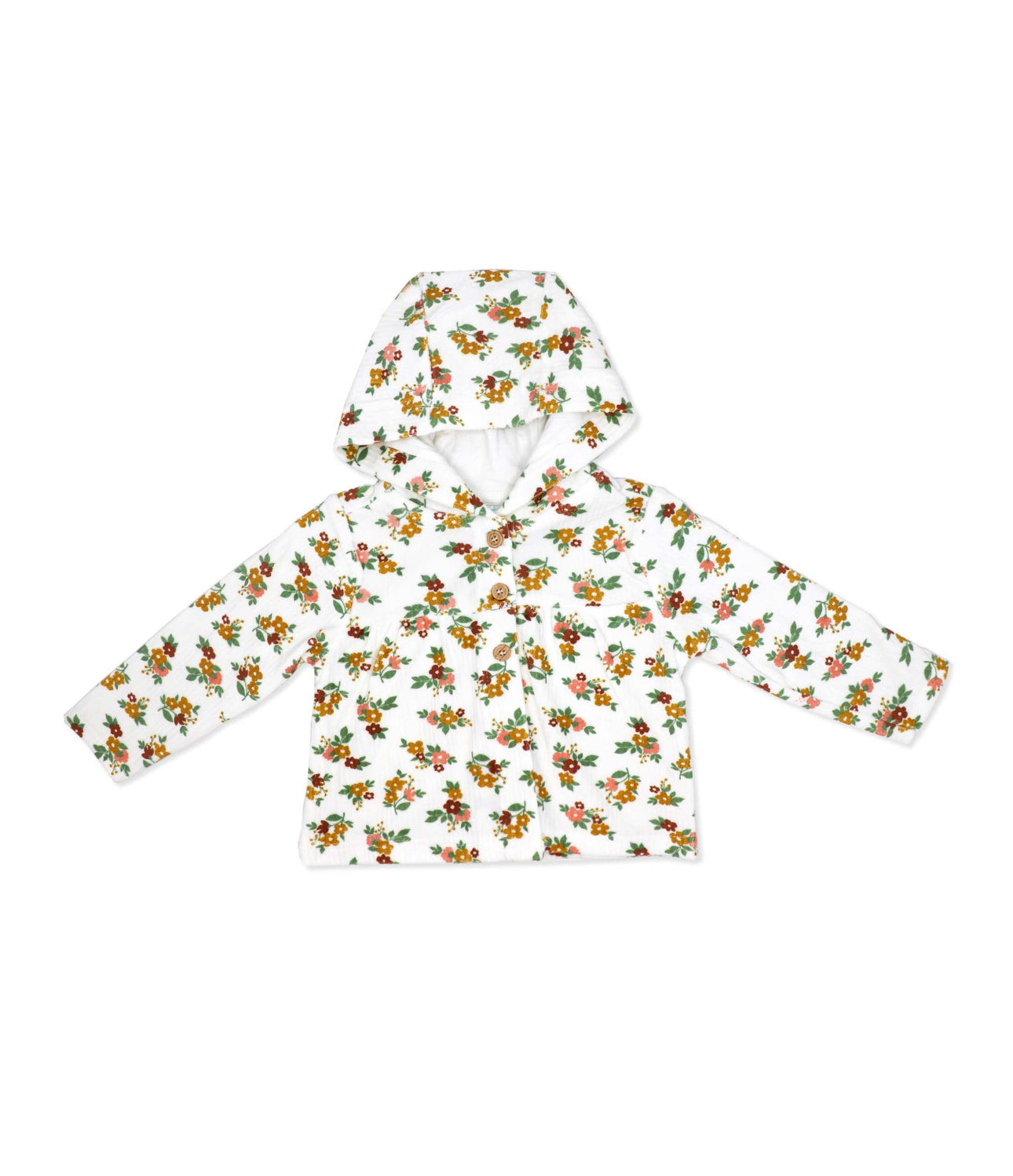 Infant Girls Velour Hoodie Jogger Set