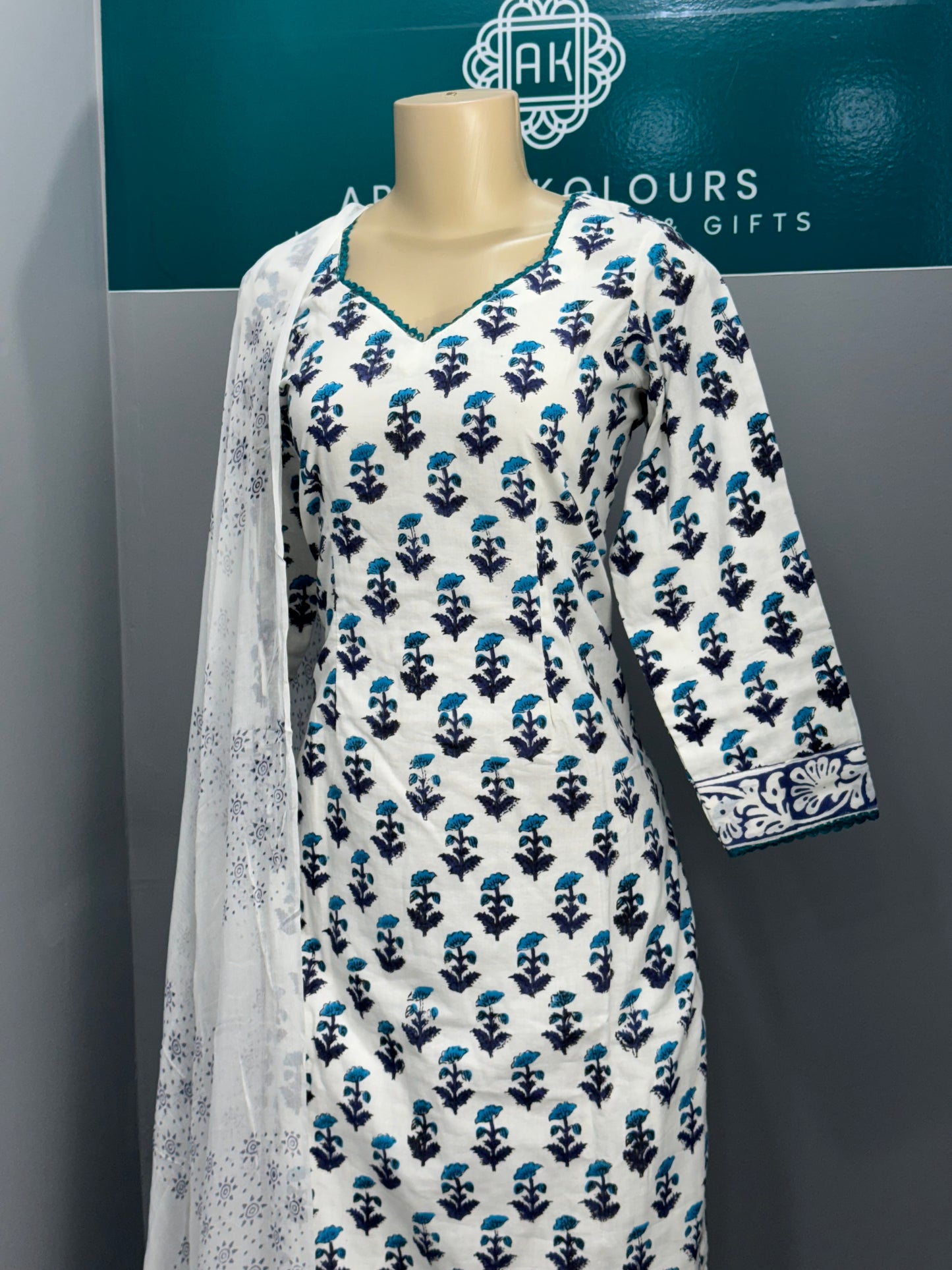 Printed Cotton Salwar Suit