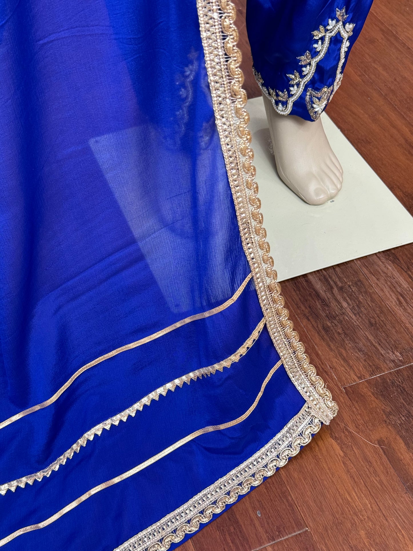 Royal Blue Handwork Salwar Suit