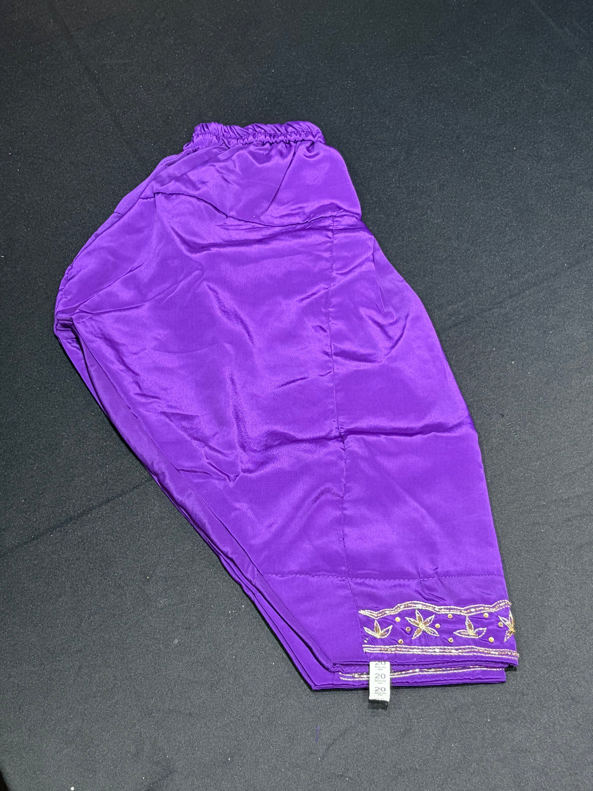 Royal Purple Handwork Salwar Suit