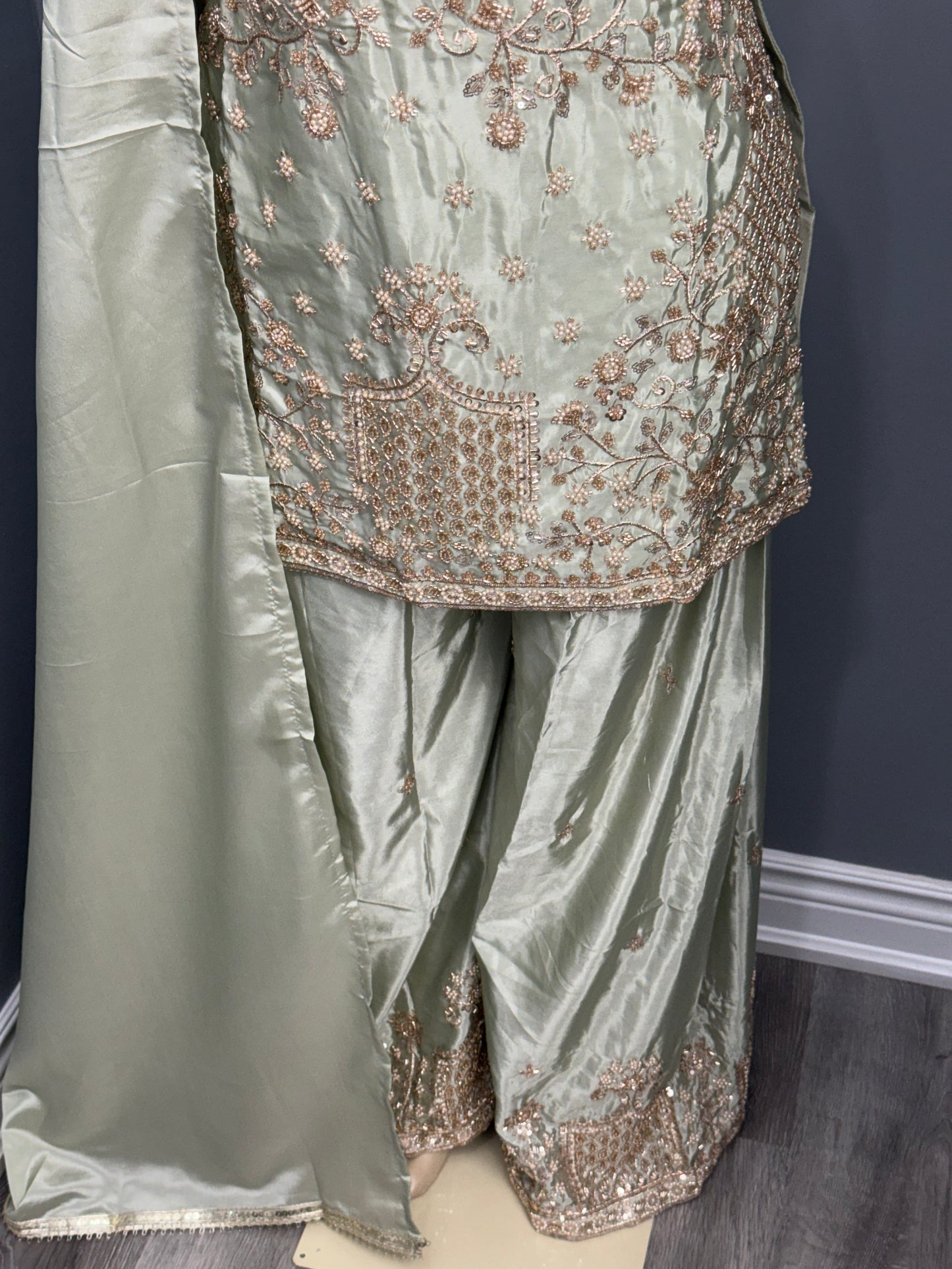 Readymade Sharara Suit- AK5758-0926
