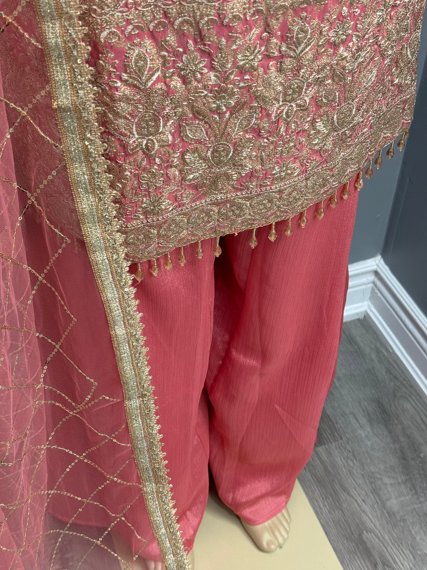 Banarsia Readymade Plazo Suit