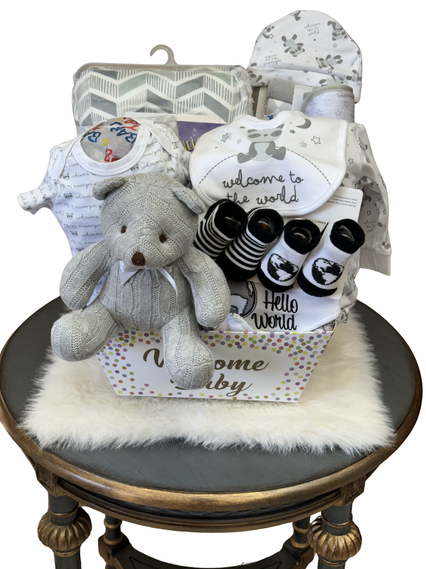 Welcome to the World- Grey