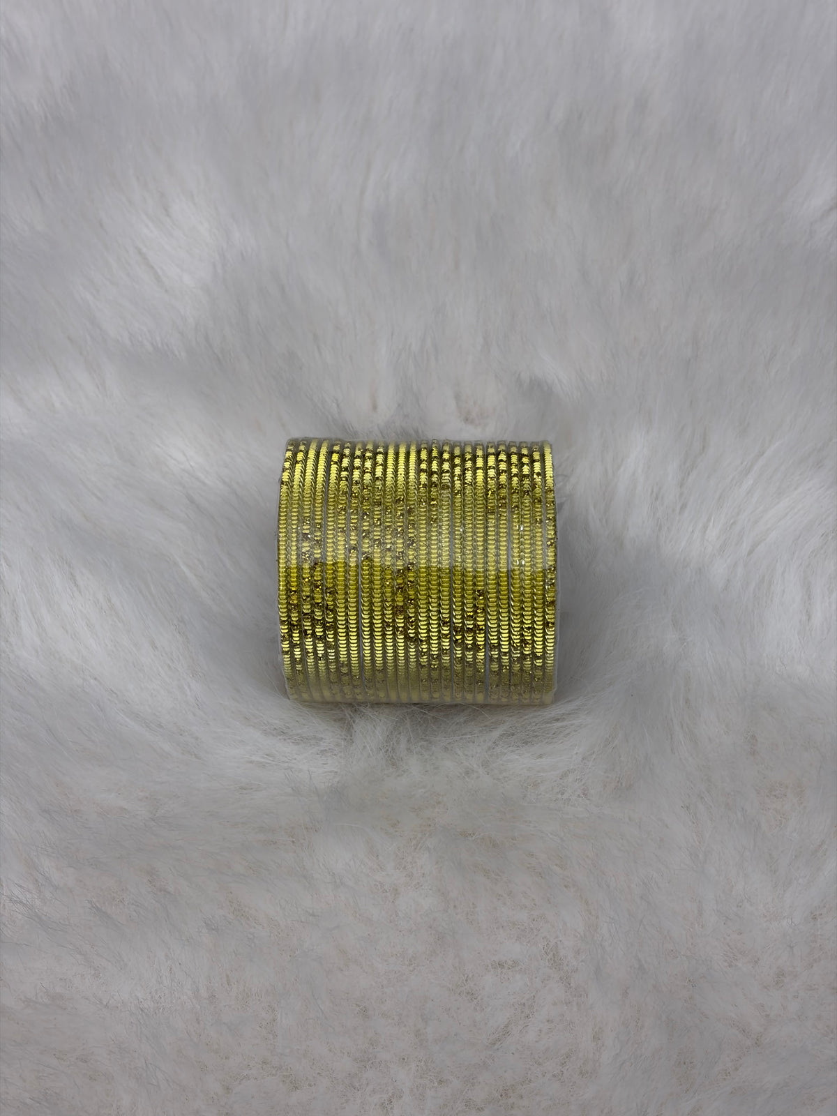 Kids Plain Bangles- Yellow