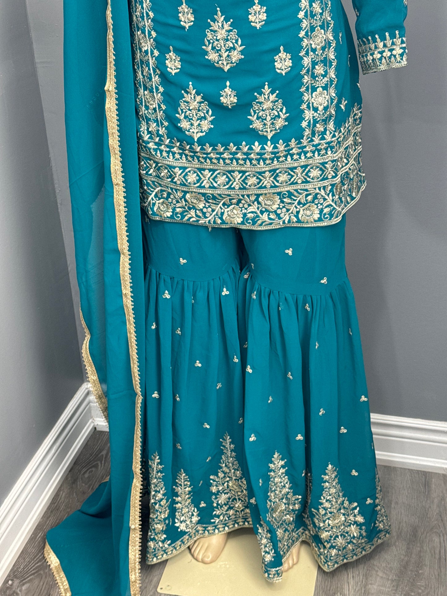 Readymade Gharara Suit- AK4649-41