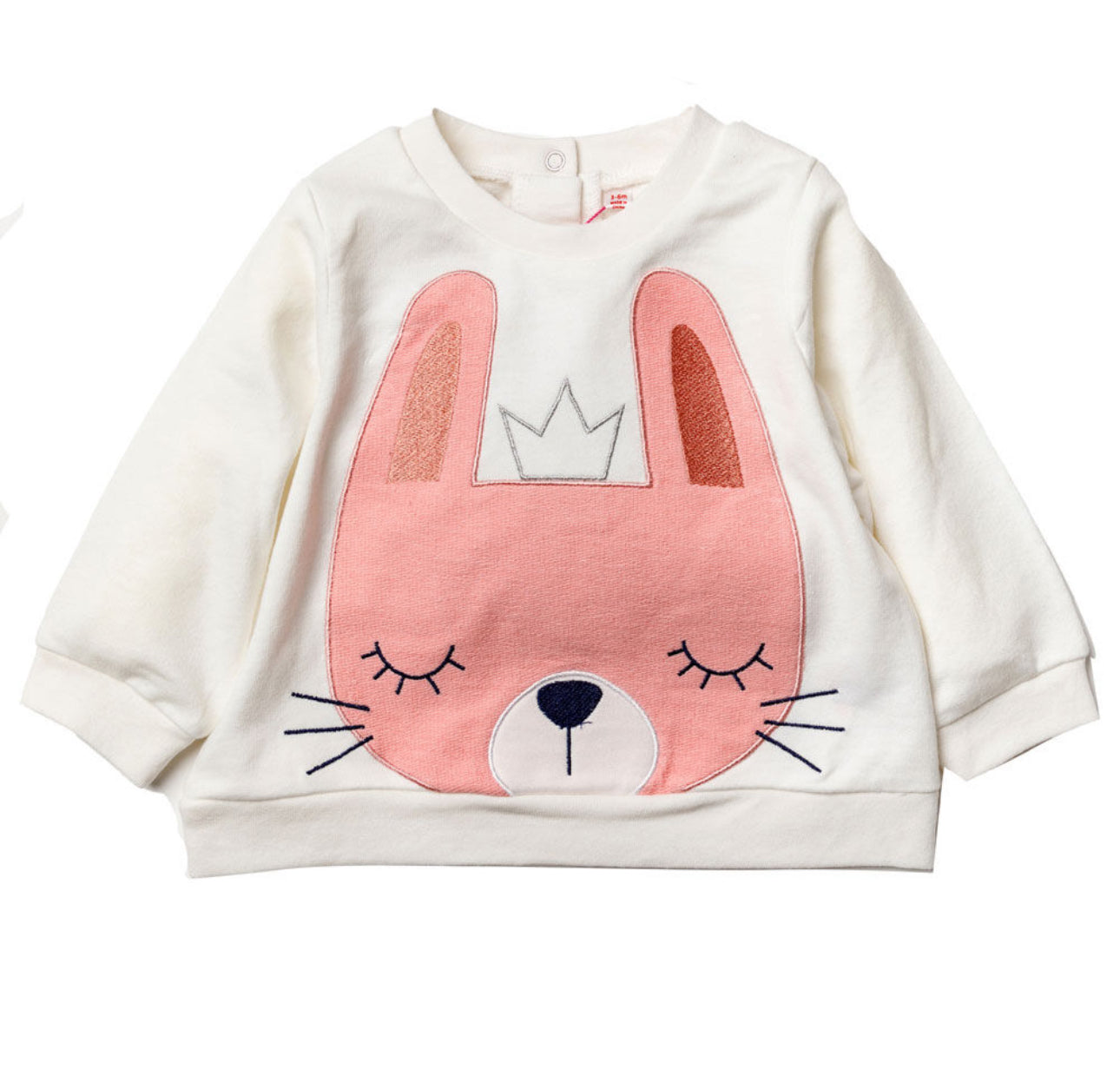 Sleepy Bunny: Fleece Shirt & Jogger Set