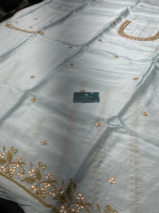 Fikaneel Handwork Unstitched Suit