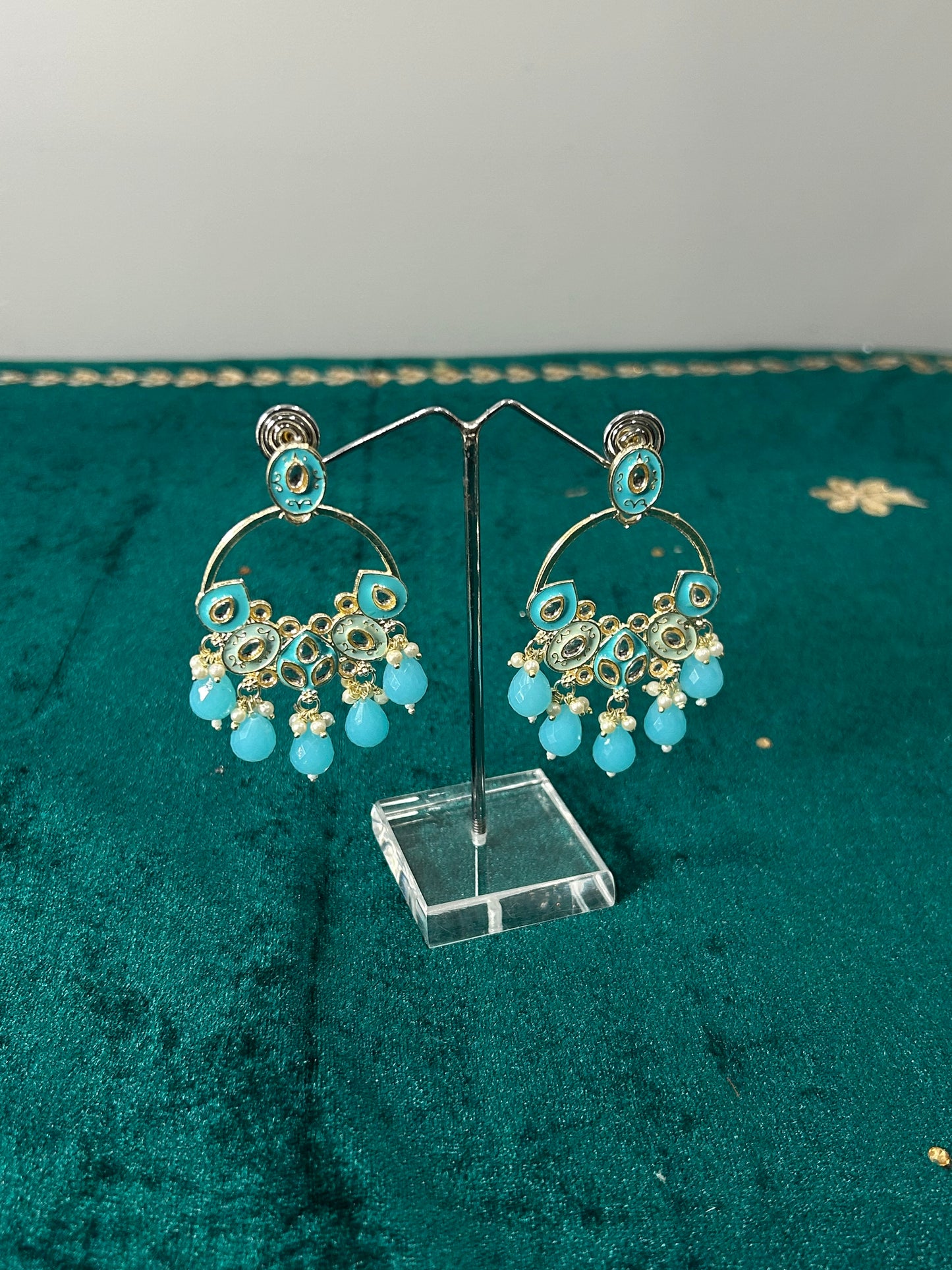 Baby Blue Shruti Earrings