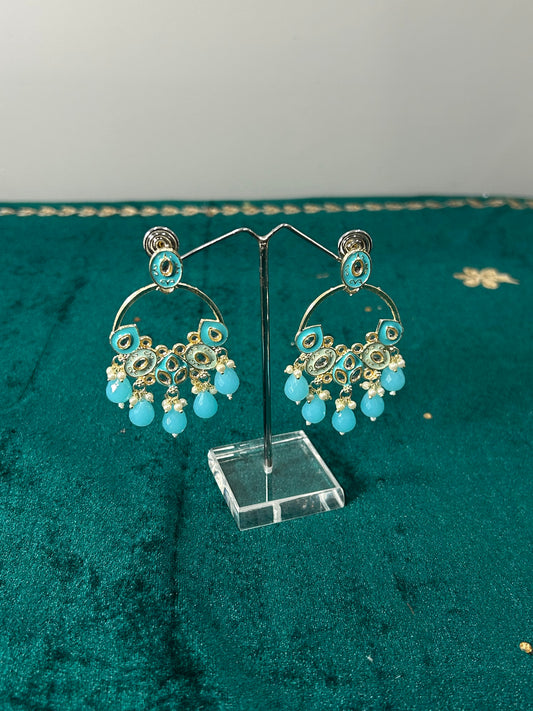 Baby Blue Shruti Earrings