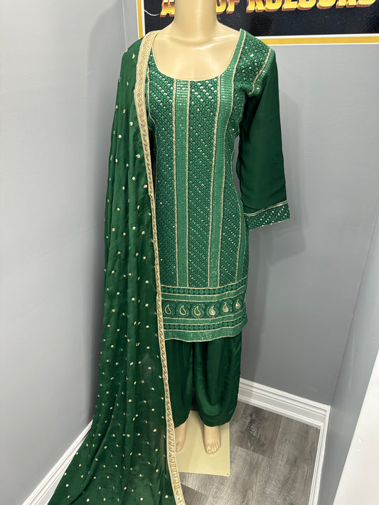 Luckihara Plazo Suit