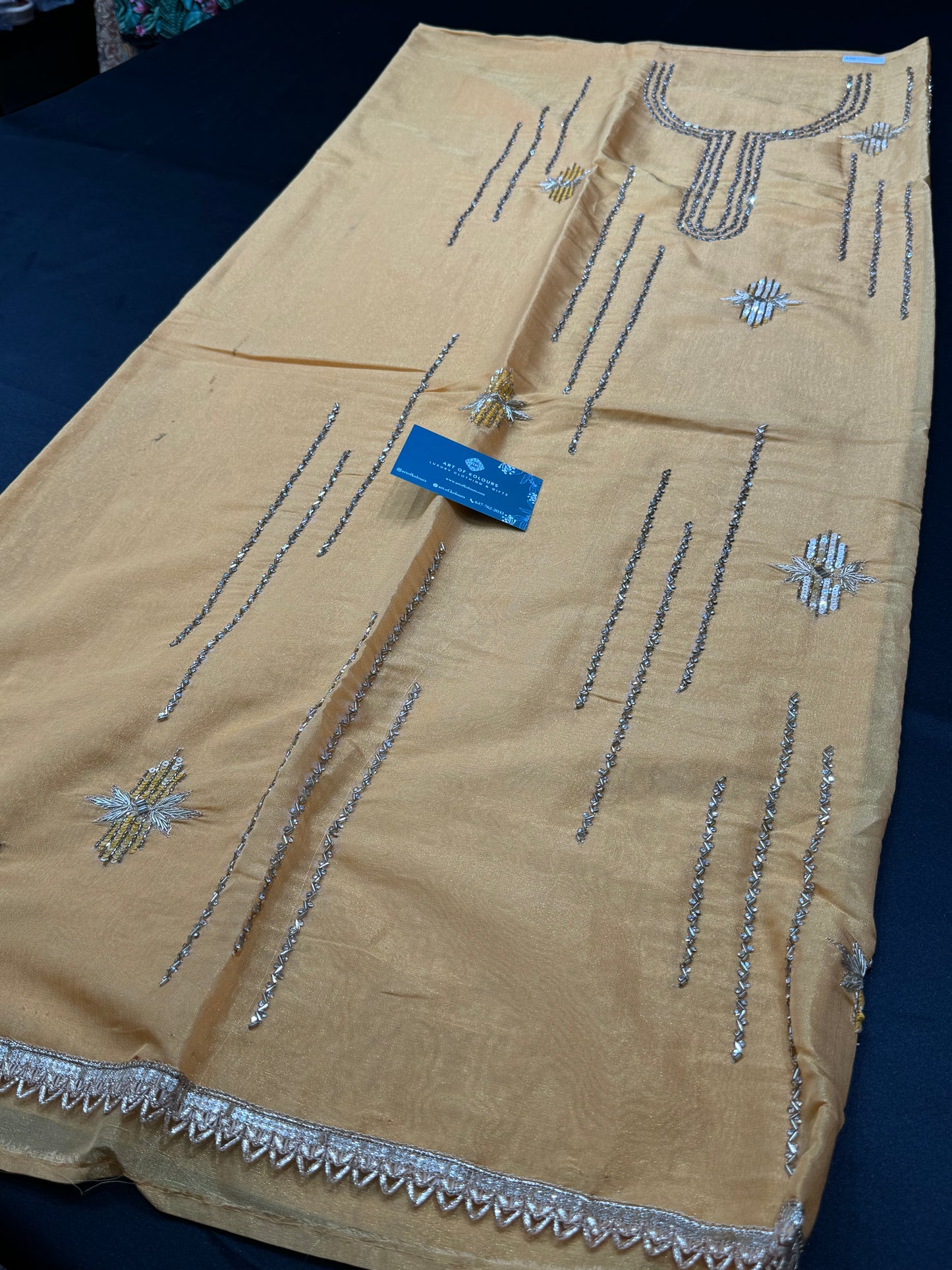 Sarsoaz Shimmer Unstitched Suit