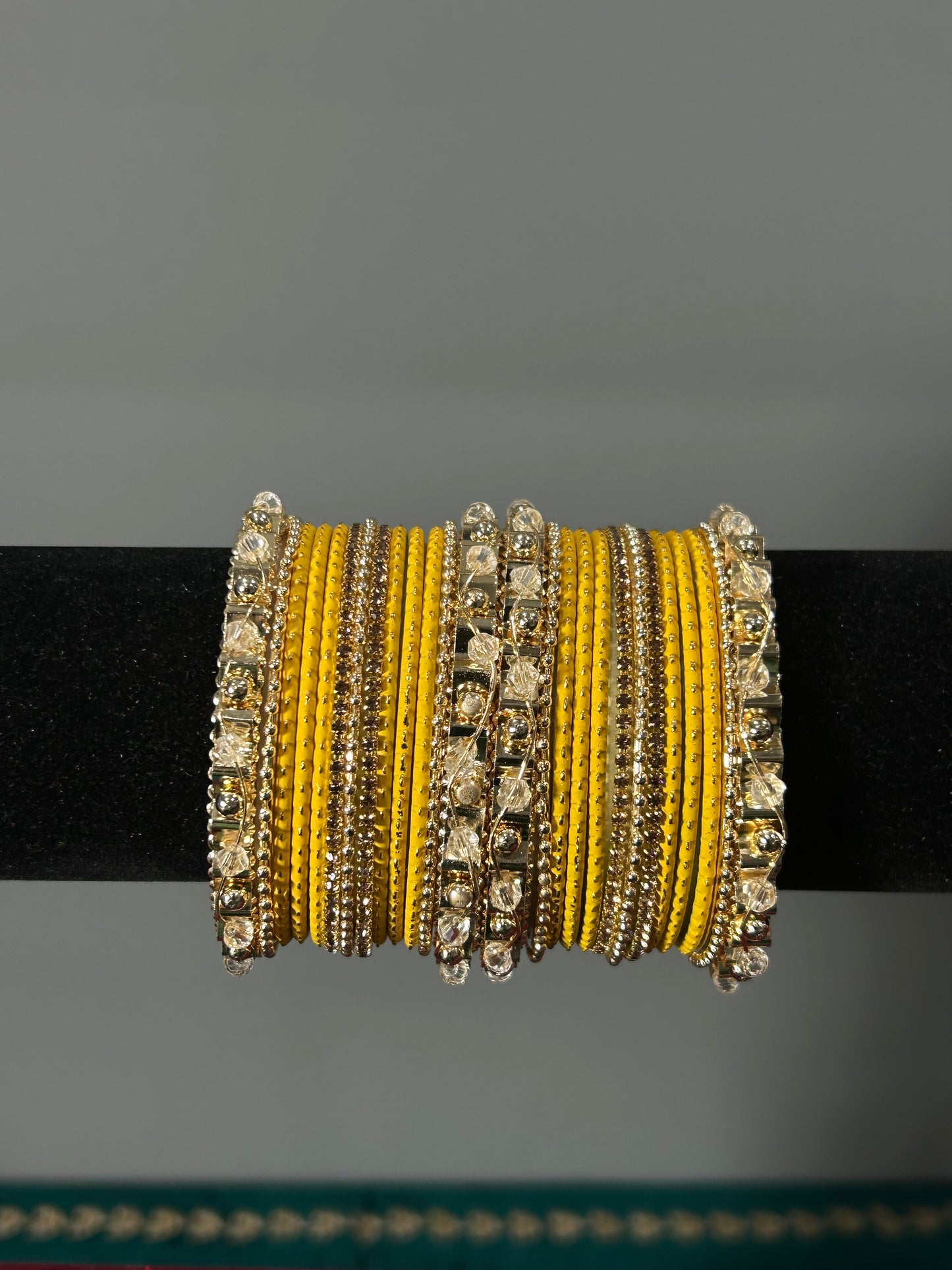 Yellow Golden Grace Bangles