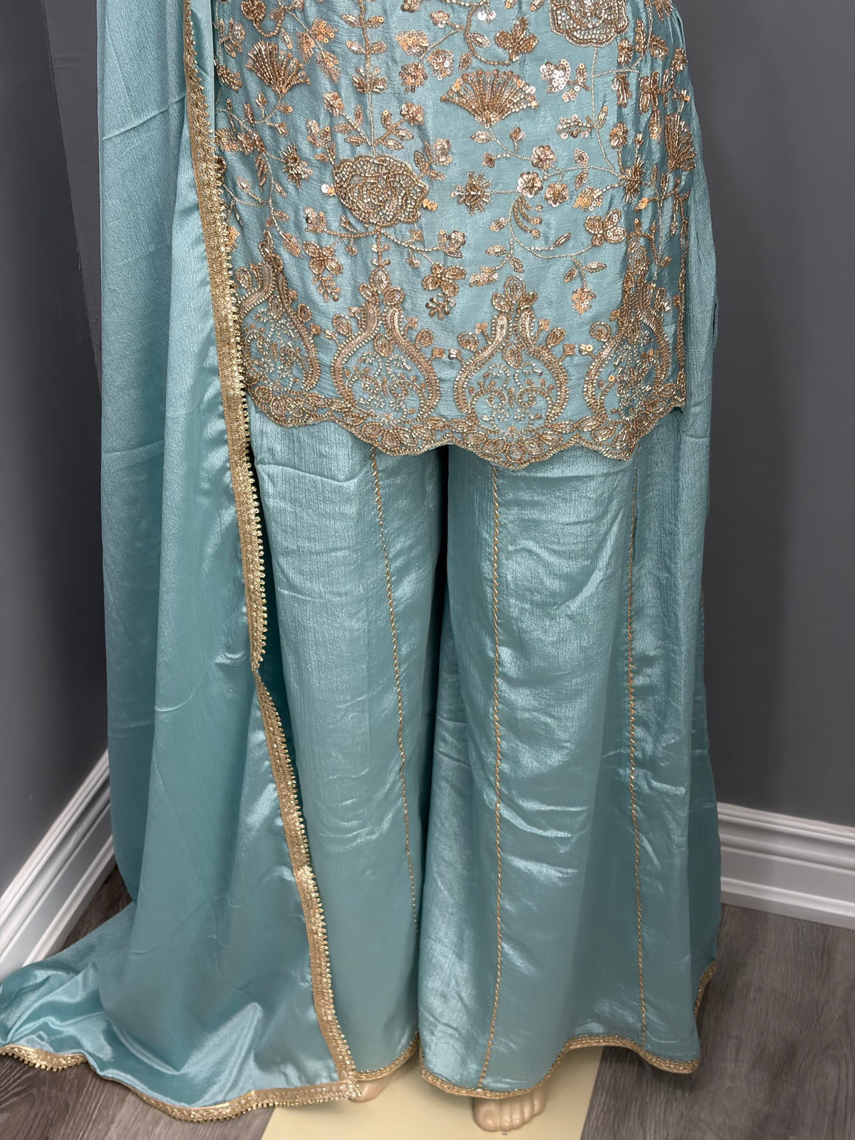 Readymade Sharara Suit- AK5456-1326