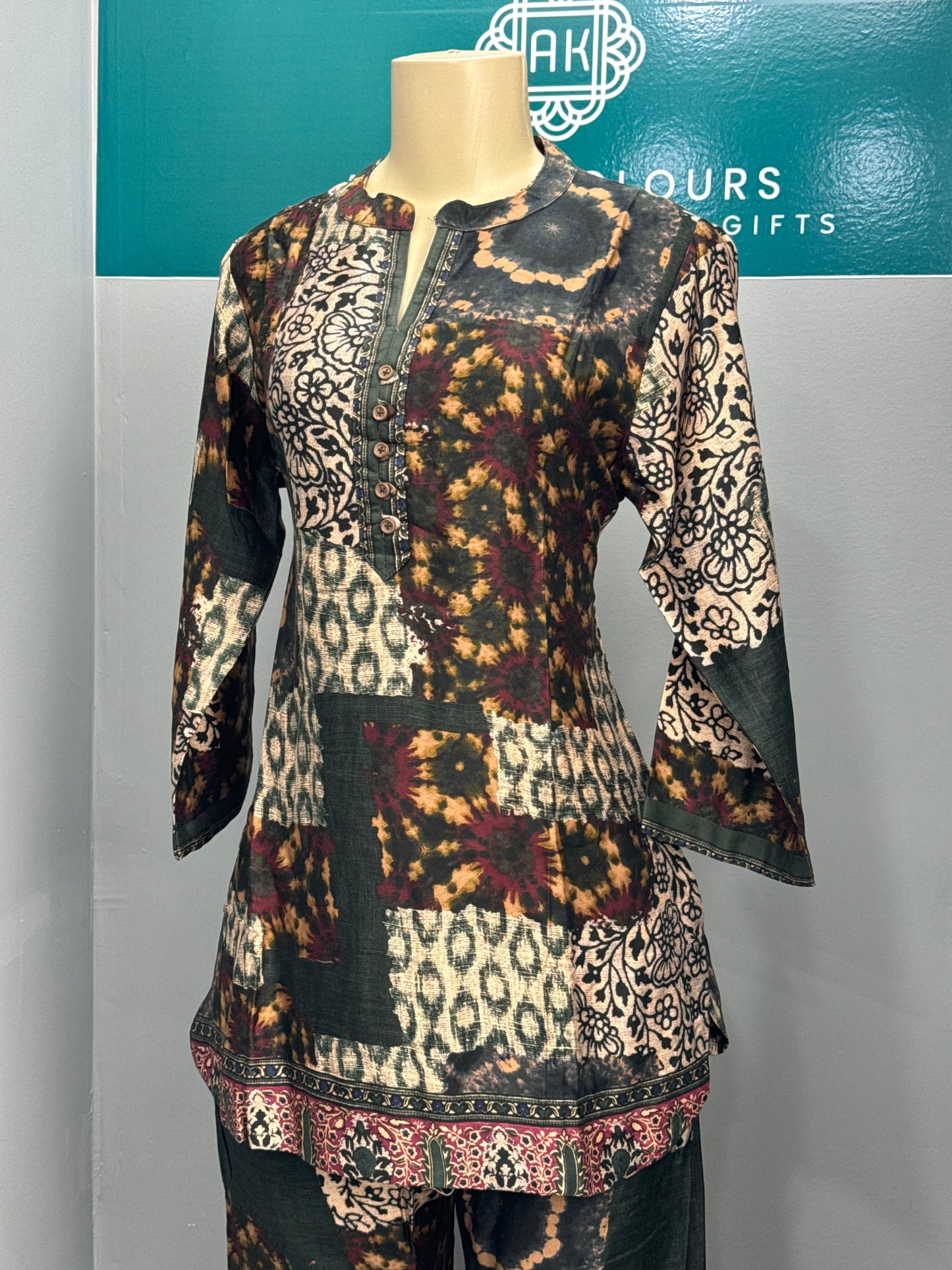 Pure Gaji Silk Cord Set- AK0026-01