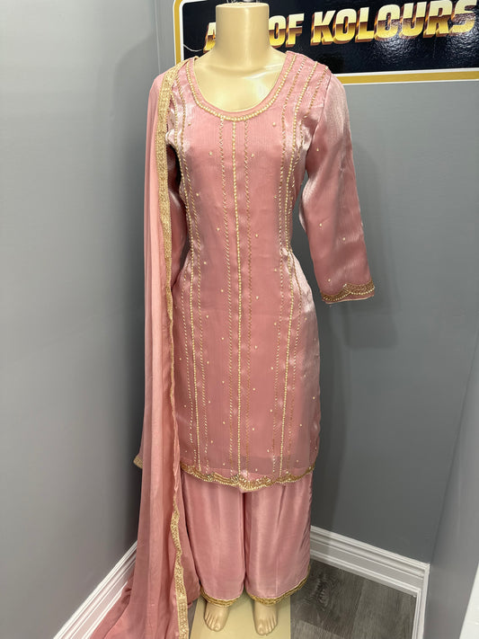 Rosy Kach Plazo Suit