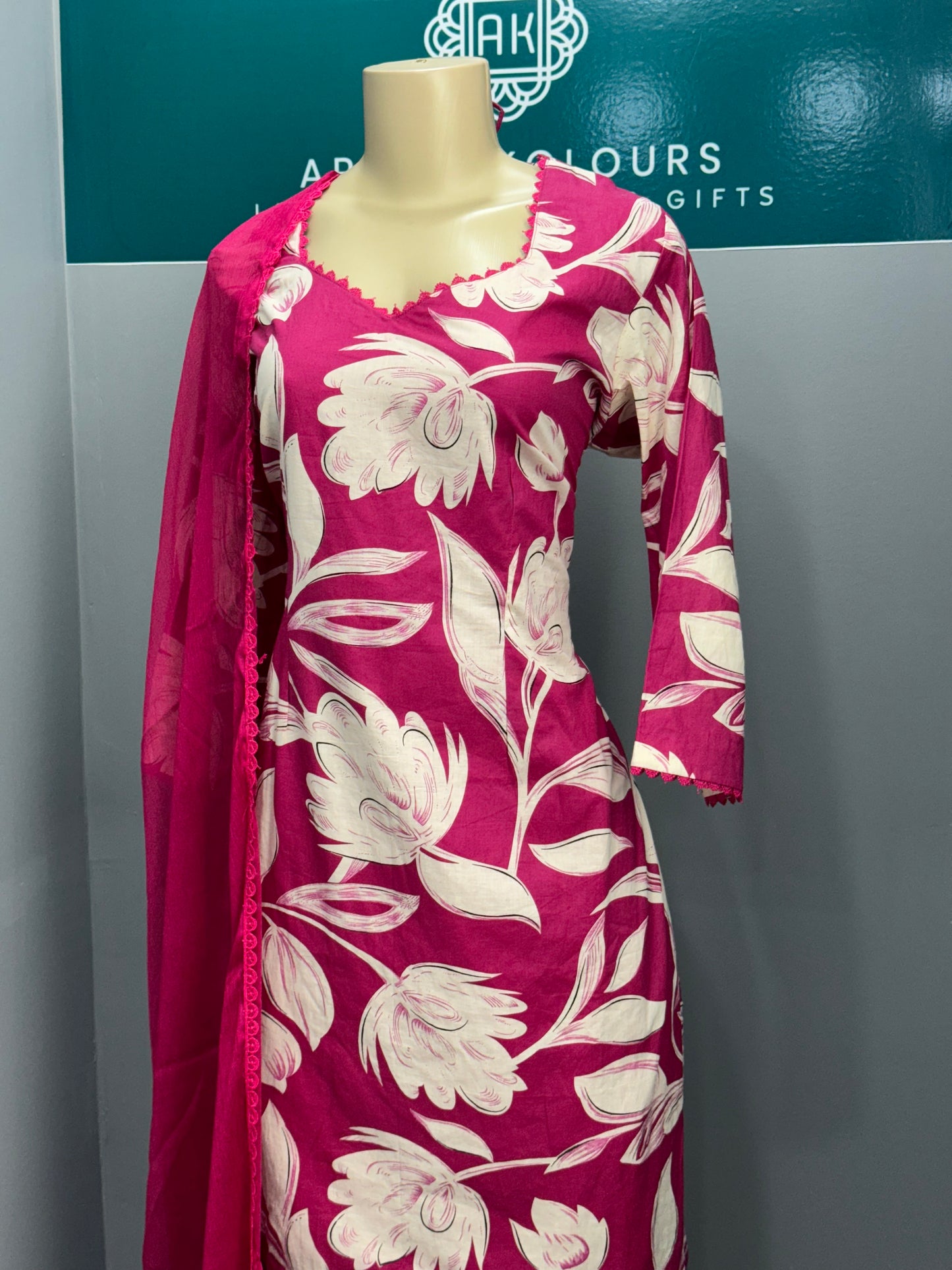 Printed Cotton Salwar Suit