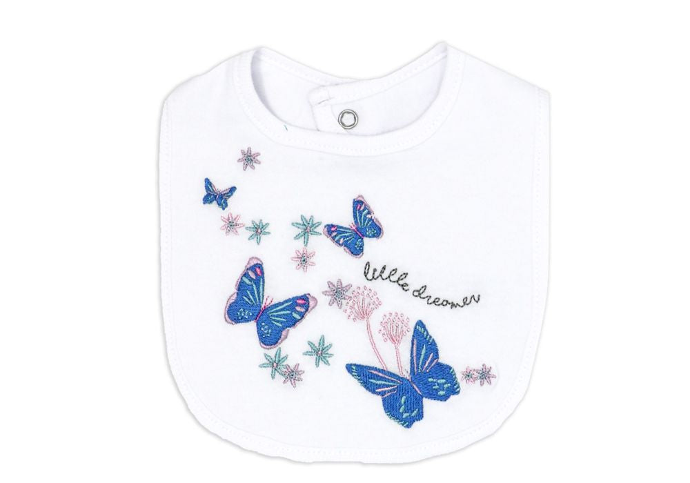 Girls 5 Piece Mesh Bag Set: Butterfly