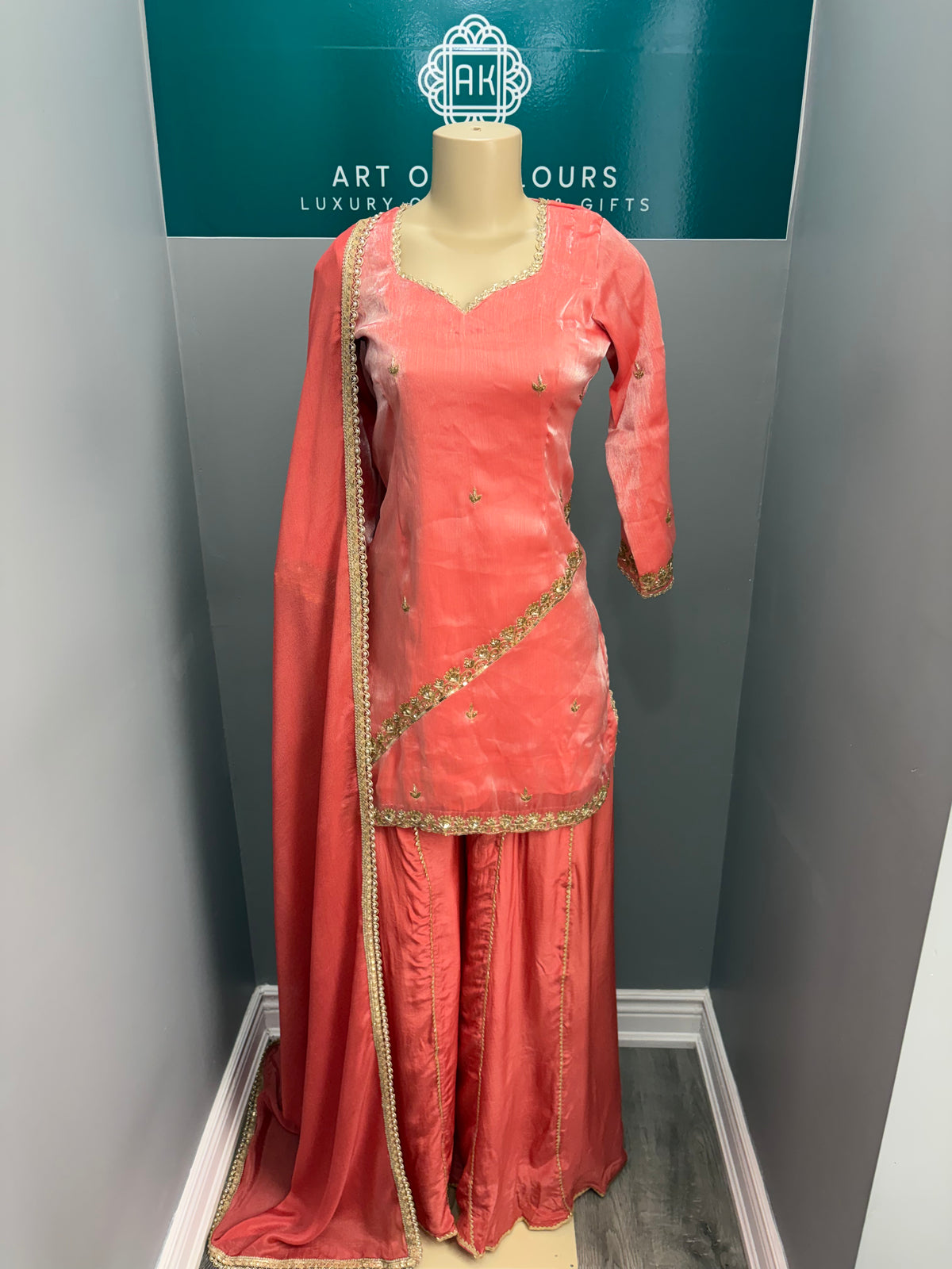 Peachy Kach Plazo Suit V2-AK5758-2426