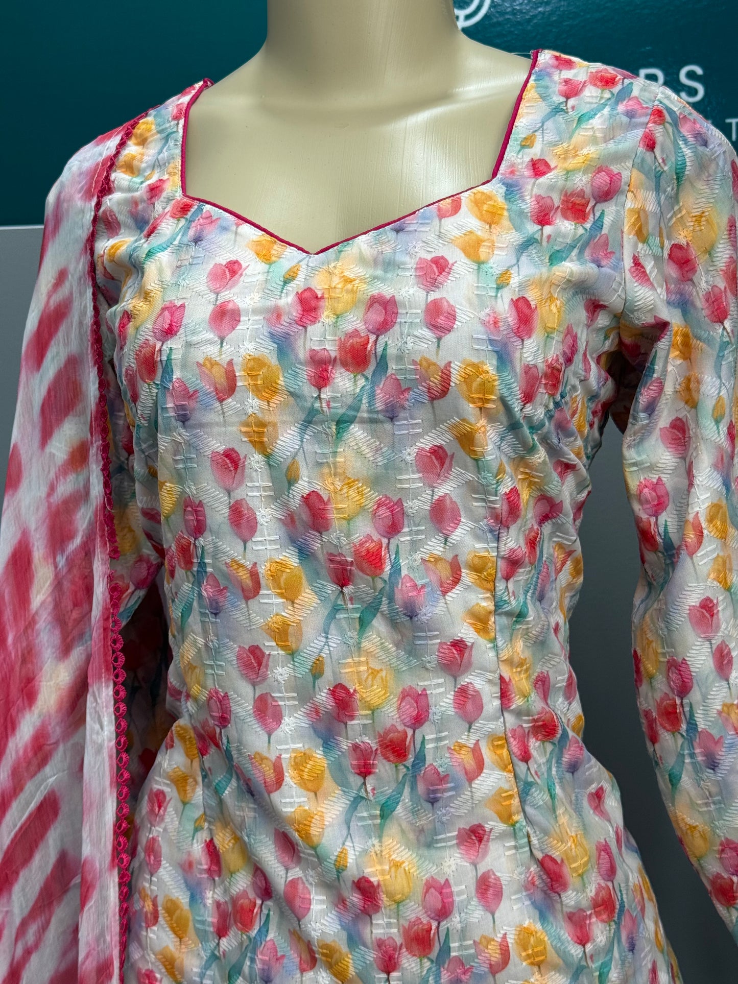 Printed Cotton Salwar Suit