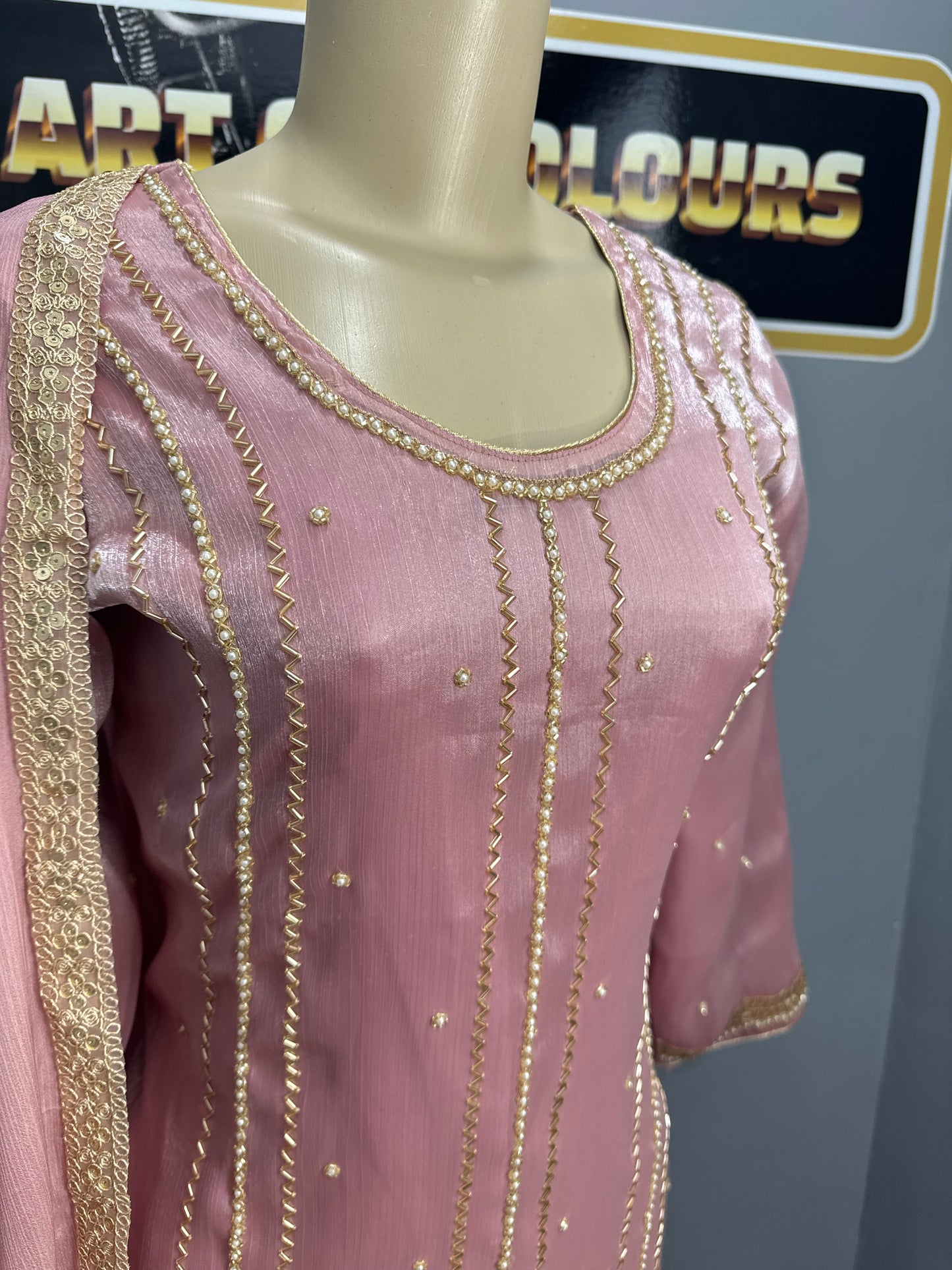 Rosy Kach Plazo Suit