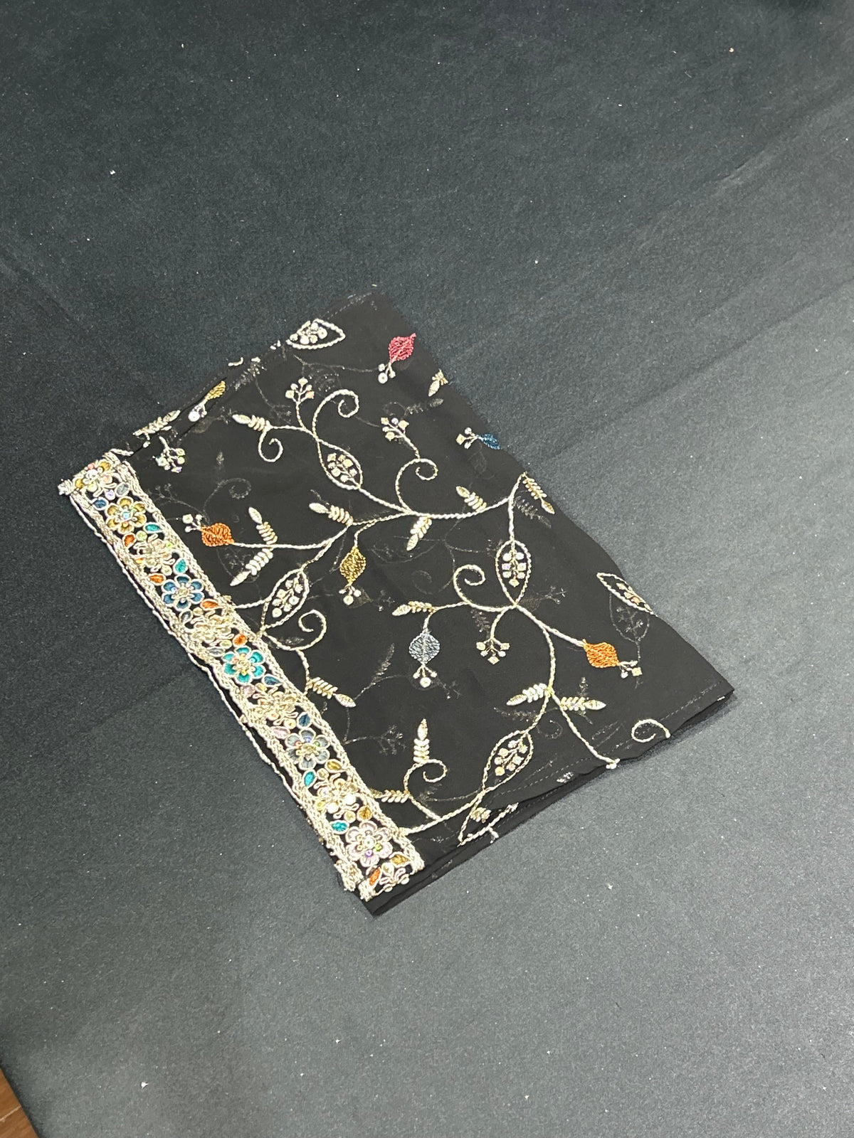 Paisley Black Frock Suit