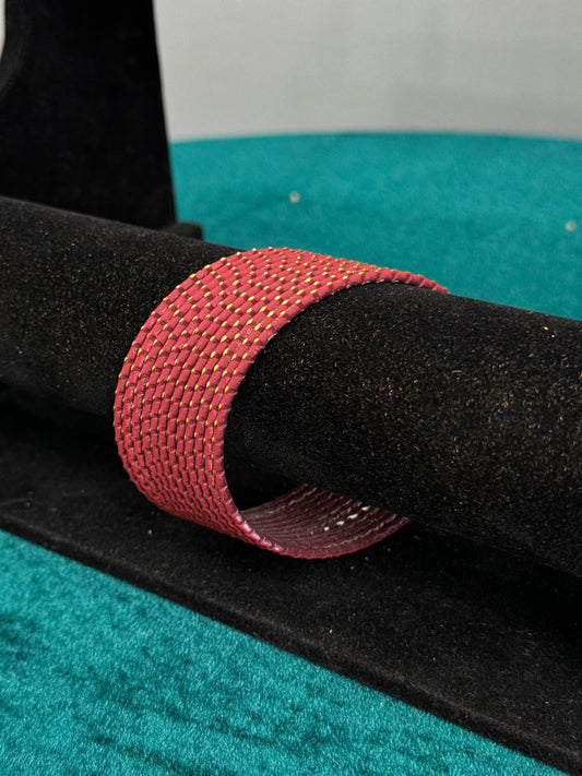Maroon Plain Bangles Size 2.12