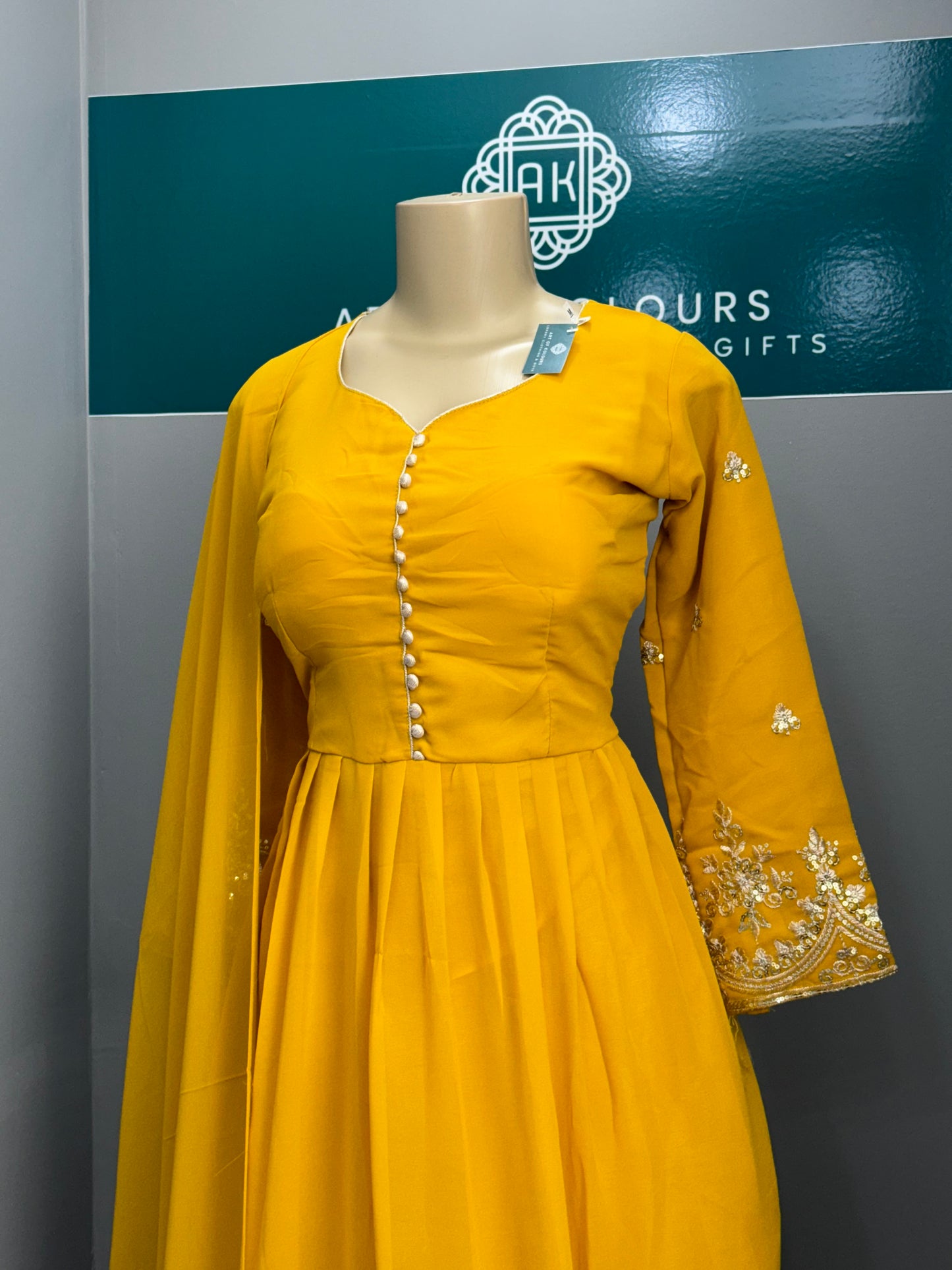 Readymade Anarkali Suit- AK4649-42