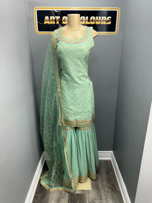 Shabnam Readymade Gharara Suit