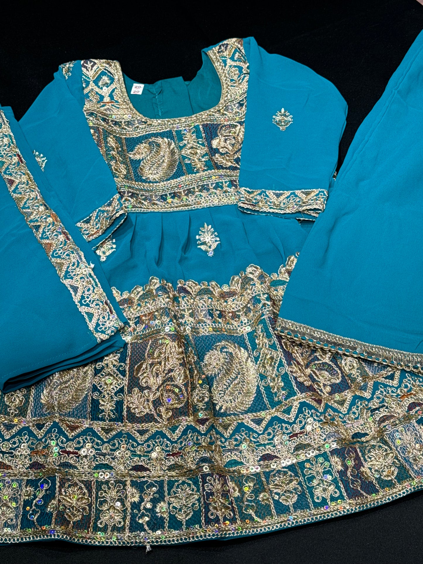 Sabrina Kids Anarkali Suit