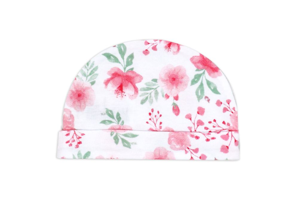 Girls 5 Piece Mesh Bag Set: Soft Floral