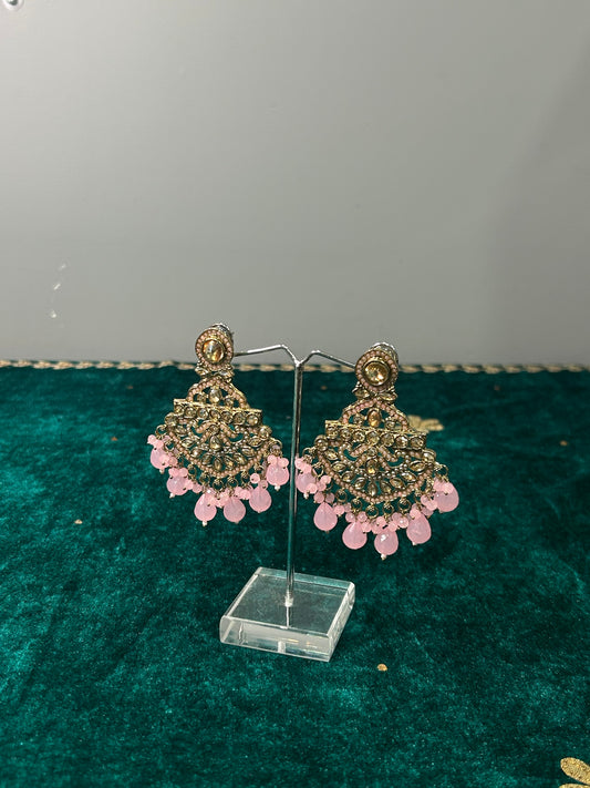 Pink Esha Earrings